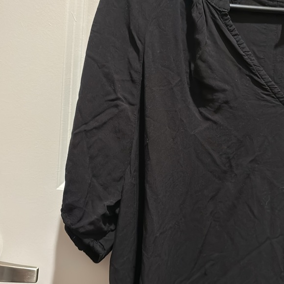 Old Navy Blouse Shirt Black Large - Picture 5 of 16